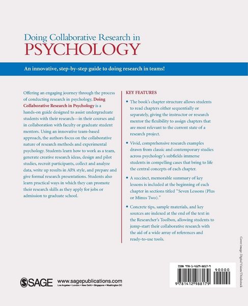 Produktbild: Doing Collaborative Research in Psychology