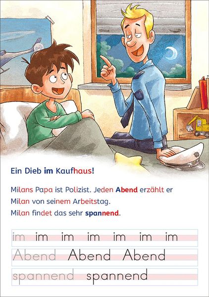Produktbild: Lesel&ouml;wen - Lesen und schreiben lernen mit Spurrillen - Ein spannender Fall f&uuml;r die Polizei