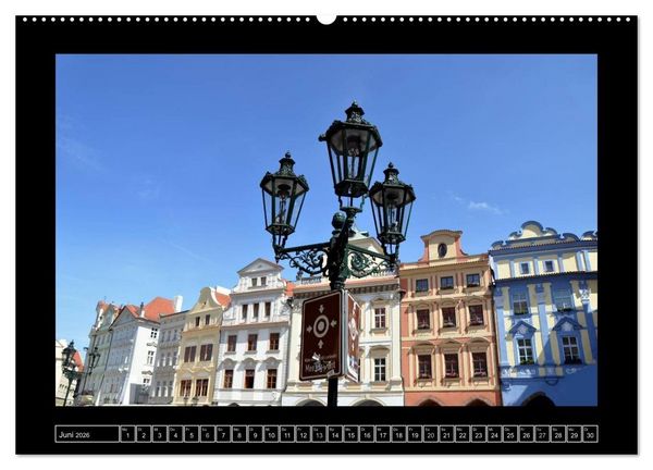 Produktbild: Stra&szlig;enlaternen in Europa (Wandkalender 2026 DIN A2 quer), CALVENDO Monatskalender