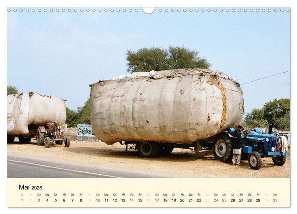 Produktbild: Alltagsleben in Indien (Wandkalender 2026 DIN A3 quer), CALVENDO Monatskalender