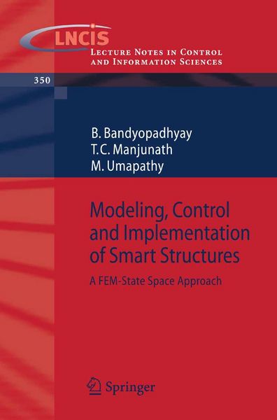 Produktbild: Modeling, Control and Implementation of Smart Structures