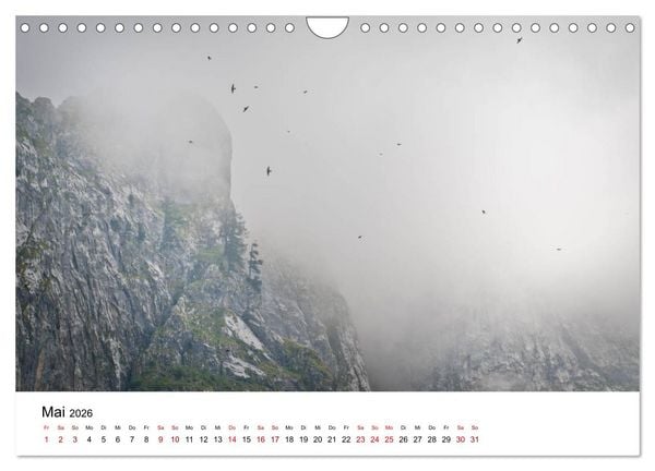 Produktbild: Verfluchtes Gebirge - Peaks of the Balkans - Wandern im Prokletije-Gebirge, Kosovo, Montenegro, Albanien (Wandkalender 2026 DIN A4 quer), CALVENDO Monatskalender