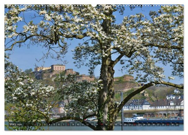Produktbild: Koblenz Die Stadt am Deutschen Eck (Wandkalender 2026 DIN A2 quer), CALVENDO Monatskalender