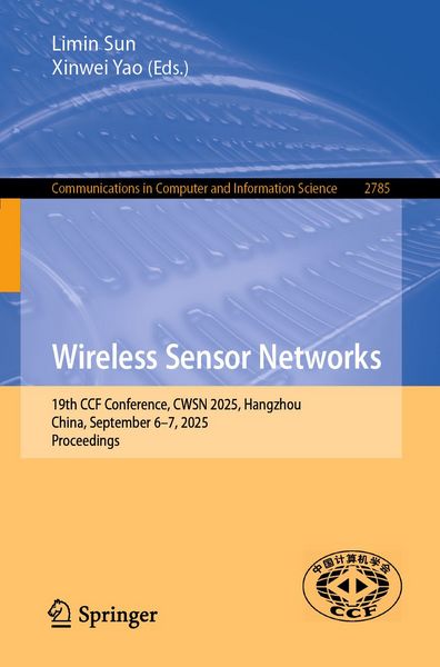 Produktbild: Wireless Sensor Networks