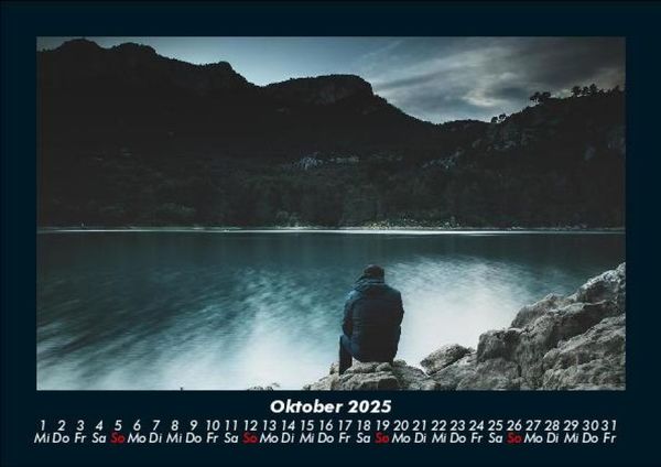 Produktbild: Die Seen der Erde 2025 Fotokalender DIN A5