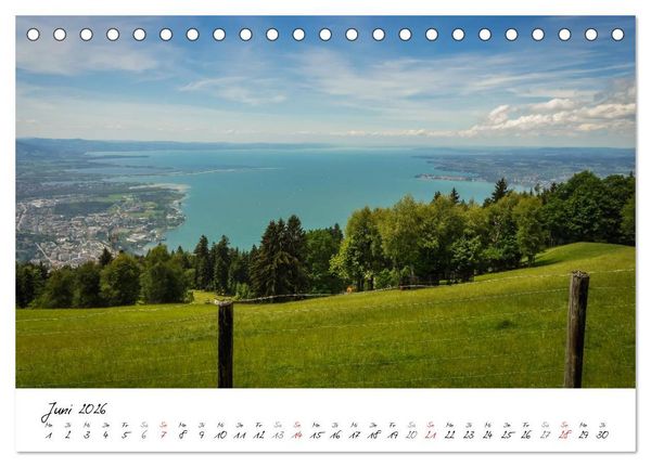 Produktbild: Unterwegs am Bodensee (Tischkalender 2026 DIN A5 quer), CALVENDO Monatskalender