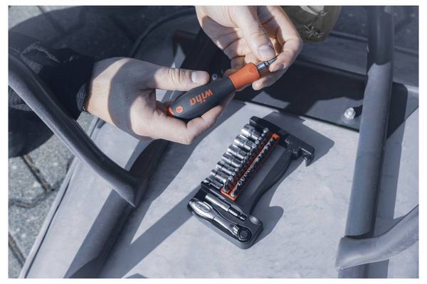 Produktbild: Wiha Bit- und Steckschl&uuml;ssel-Set 1/4\" 46960