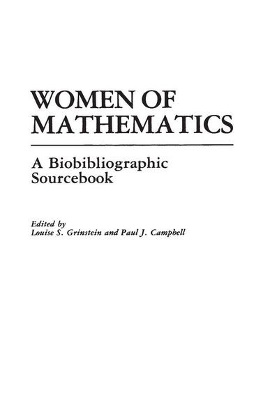 Produktbild: Women of Mathematics