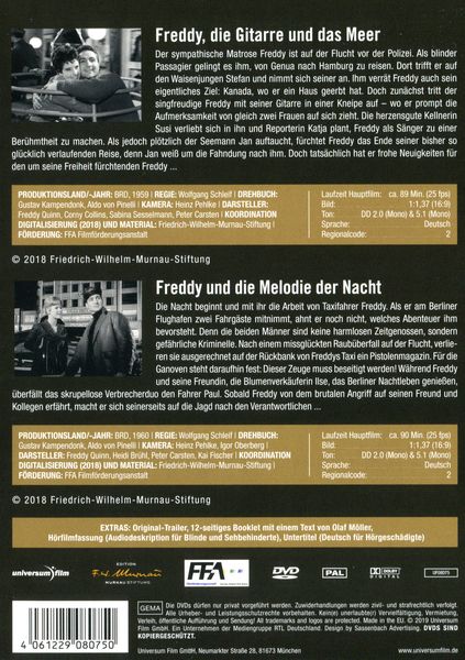 Produktbild: Die Freddy Quinn Edition - Deluxe Edition [2 DVDs]