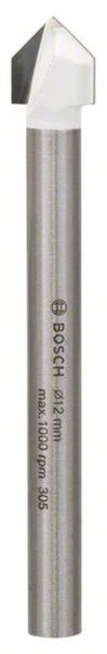 Bosch Accessories 2608587166 Glas- und Fliesenbohrer 12 mm Gesamtlänge 90 mm Zylinderschaft 1 St.