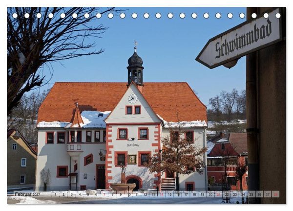 Produktbild: Mittel-Th&uuml;ringen (Tischkalender 2027 DIN A5 quer), CALVENDO Monatskalender