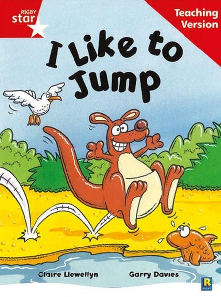 Produktbild: Rigby Star Guided Reading Red Level: I Like To Jump Teaching Version