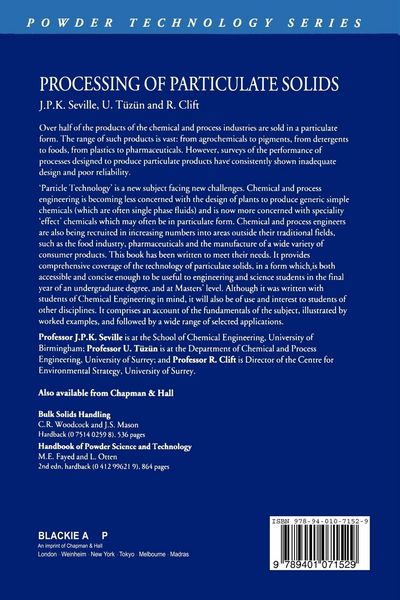 Produktbild: Processing of Particulate Solids