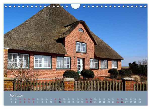 Produktbild: Westerhever (Wandkalender 2026 DIN A4 quer), CALVENDO Monatskalender