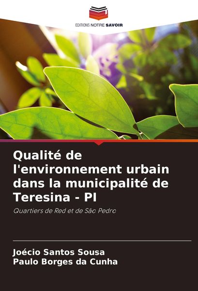 Produktbild: Qualit&eacute; de l'environnement urbain dans la municipalit&eacute; de Teresina - PI