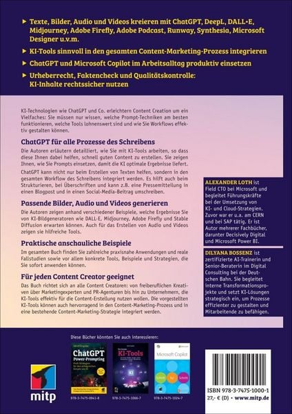 Produktbild: Content Creation mit generativer KI