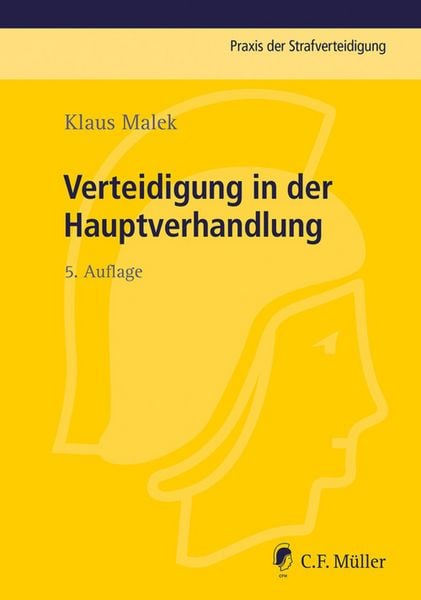 Produktbild: Verteidigung in der Hauptverhandlung