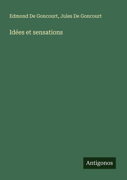 Produktbild: Id&eacute;es et sensations
