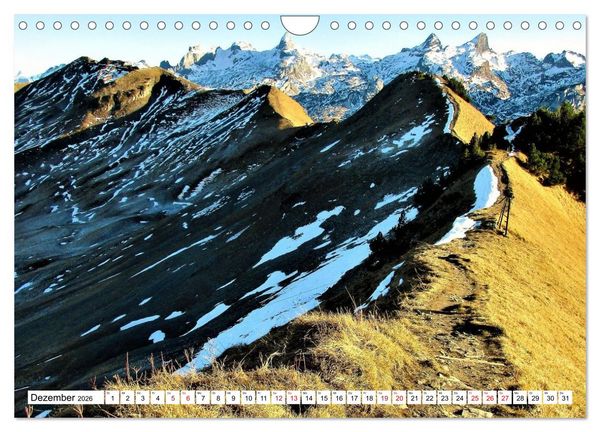 Produktbild: Majest&auml;tische Alpen (Wandkalender 2026 DIN A4 quer), CALVENDO Monatskalender
