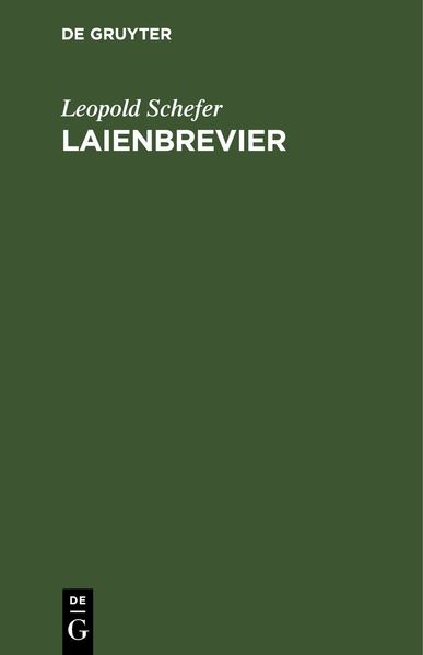 Produktbild: Laienbrevier