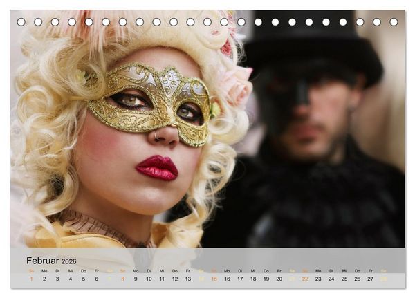 Produktbild: Venedigs Sch&ouml;nheiten (Tischkalender 2026 DIN A5 quer), CALVENDO Monatskalender