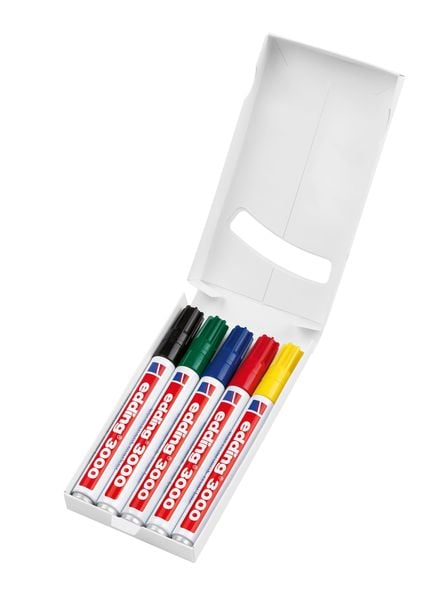 Produktbild: Edding Permanent Marker edding 3000 5er Set