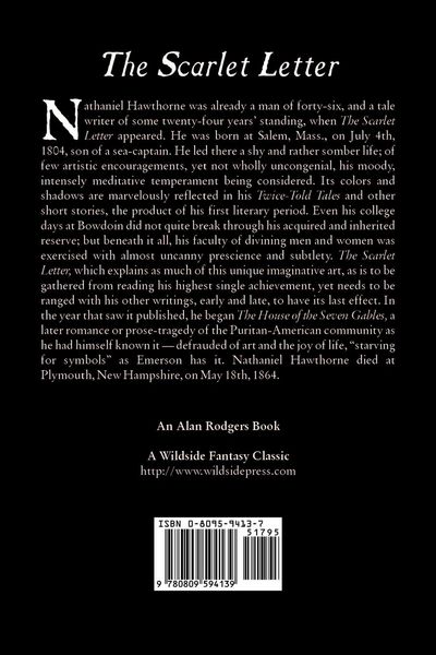 Produktbild: The Scarlet Letter by Nathaniel Hawthorne, Fiction, Literary, Classics