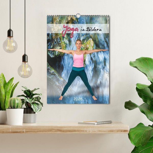 Produktbild: Yoga in Bildern (Wandkalender 2026 DIN A3 hoch), CALVENDO Monatskalender