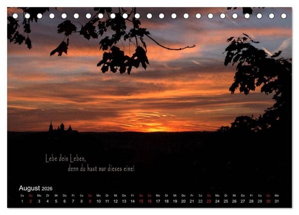 Produktbild: wundersch&ouml;ne Lichtmomente (Tischkalender 2026 DIN A5 quer), CALVENDO Monatskalender