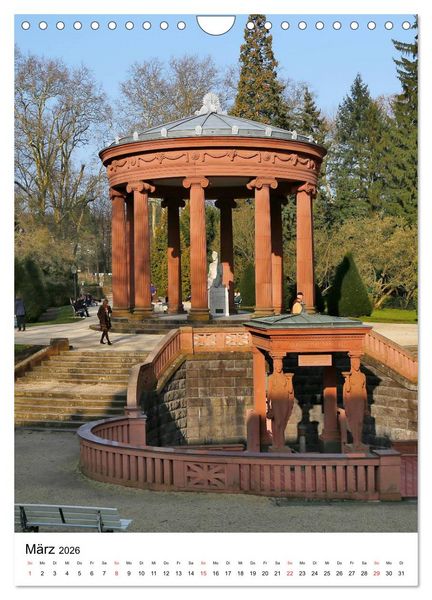 Produktbild: Bad Homburg 2026 von Petrus Bodenstaff (Wandkalender 2026 DIN A4 hoch), CALVENDO Monatskalender