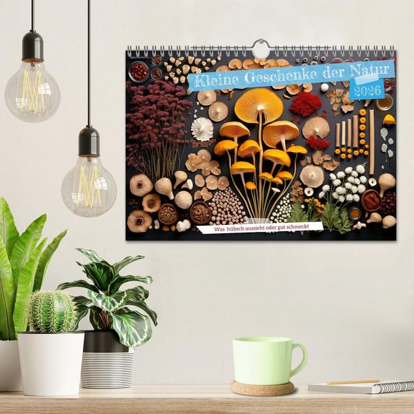 Produktbild: Kleine Geschenke der Natur (Wandkalender 2026 DIN A4 quer), CALVENDO Monatskalender