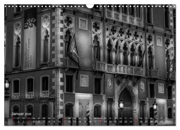 Produktbild: Venedig - Licht und Schatten (Wandkalender 2026 DIN A3 quer), CALVENDO Monatskalender