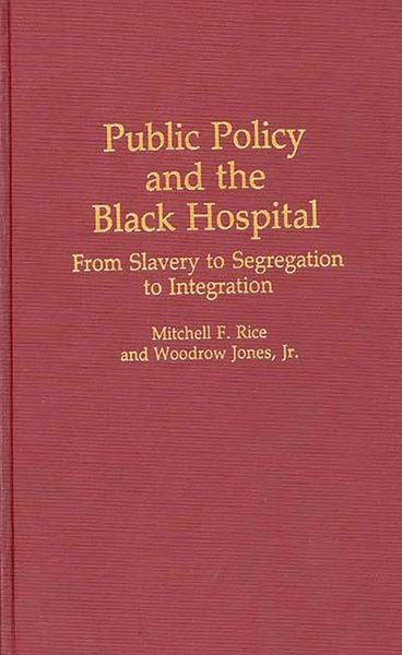 Produktbild: Public Policy and the Black Hospital