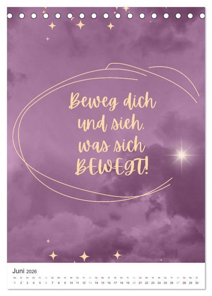 Produktbild: Freudvoll durchs Jahr! (Tischkalender 2026 DIN A5 hoch), CALVENDO Monatskalender