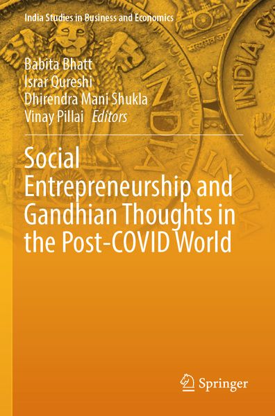 Produktbild: Social Entrepreneurship and Gandhian Thoughts in the Post-COVID World