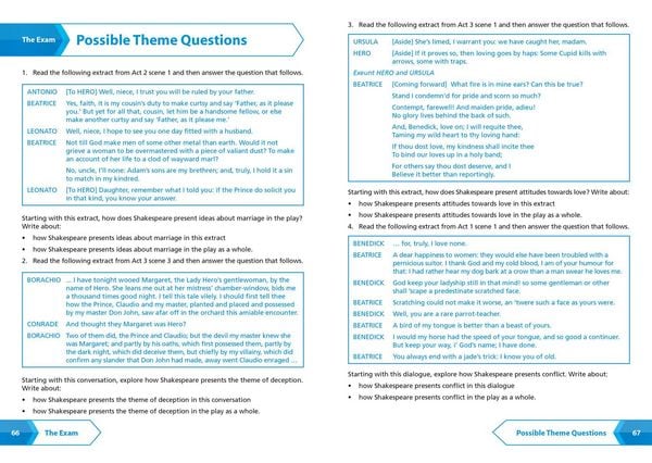 Produktbild: Much Ado About Nothing AQA GCSE 9-1 English Literature Text Guide