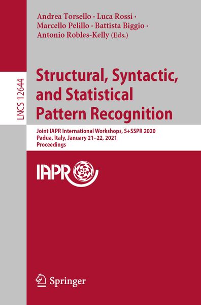Produktbild: Structural, Syntactic, and Statistical Pattern Recognition