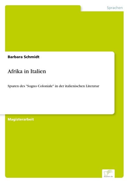 Produktbild: Afrika in Italien