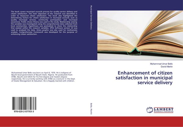Produktbild: Enhancement of citizen satisfaction in municipal service delivery