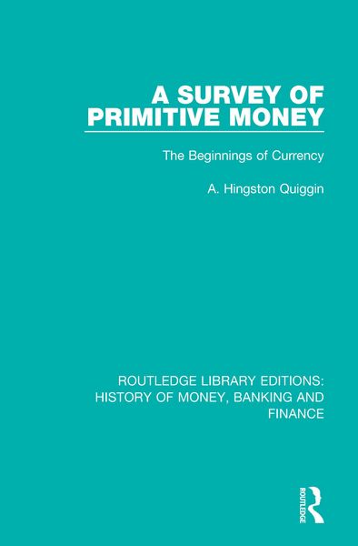 Produktbild: A Survey of Primitive Money