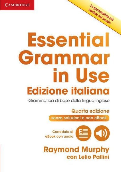 Produktbild: Essential Grammar in Use Book Without Answers with Interactive eBook Italian Edition