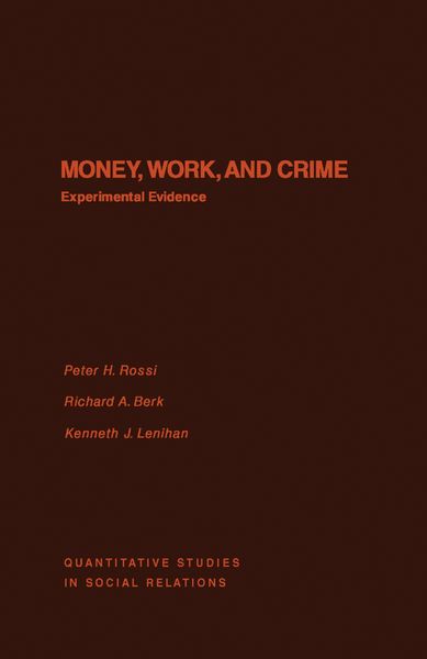 Produktbild: Money, Work, and Crime