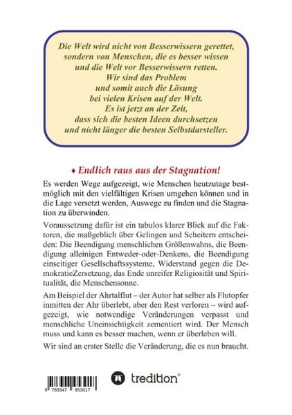 Produktbild: Die Evolution braucht Dich jetzt