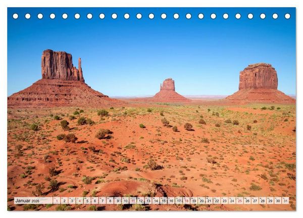 Produktbild: ARIZONA UND UTAH Ein einzigartiges Erlebnis (Tischkalender 2026 DIN A5 quer), CALVENDO Monatskalender