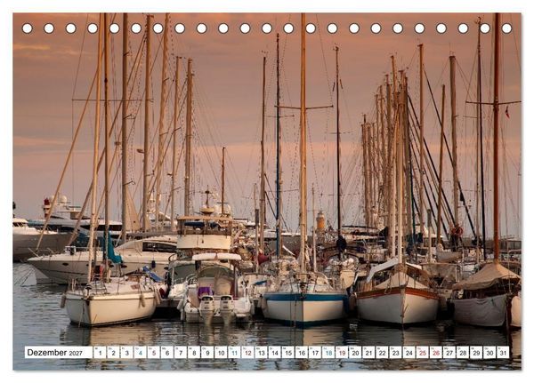 Produktbild: C&ocirc;te d&rsquo;Azur Glanzlichter an der franz&ouml;sischen Mittelmeerk&uuml;ste (Tischkalender 2027 DIN A5 quer), CALVENDO Monatskalender