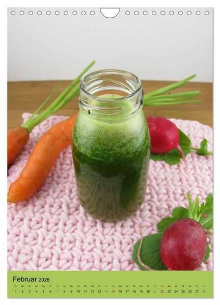Produktbild: Detox Drinks! Gesund und lecker (Wandkalender 2026 DIN A4 hoch), CALVENDO Monatskalender