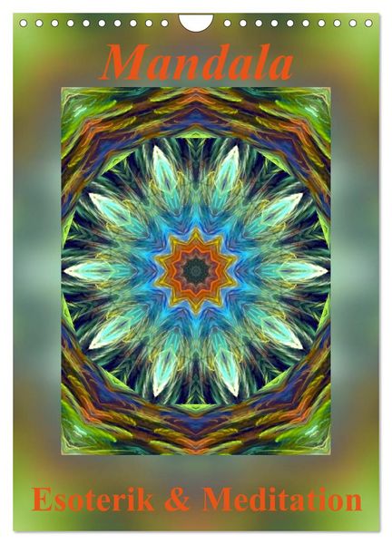 Produktbild: Mandala - Esoterik & Meditation (Wandkalender 2026 DIN A4 hoch), CALVENDO Monatskalender