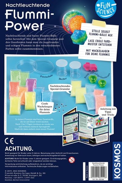 Produktbild: Fun Science Nachtleuchtende Flummi-Power