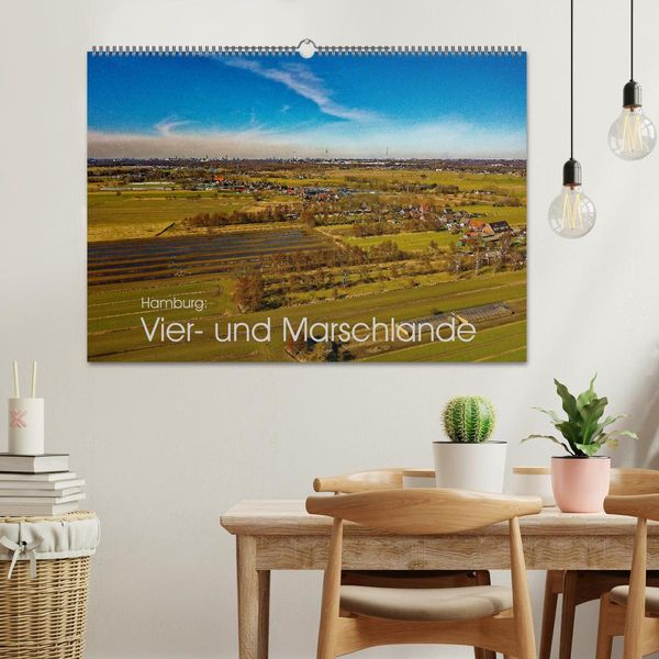 Produktbild: Hamburg: Vier- und Marschlande (Wandkalender 2026 DIN A2 quer), CALVENDO Monatskalender