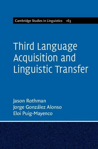 Produktbild: Third Language Acquisition and Linguistic Transfer